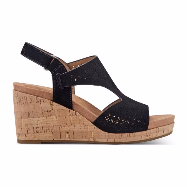 SANDALIAS DE CUÑA CASUAL BRISTOL